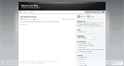 Desktop Screenshot of hipcast.wordpress.com