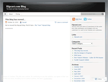 Tablet Screenshot of hipcast.wordpress.com