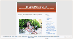 Desktop Screenshot of opusdeigijon.wordpress.com