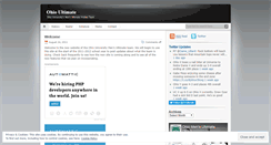 Desktop Screenshot of ohioultimate.wordpress.com