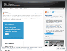 Tablet Screenshot of ohioultimate.wordpress.com