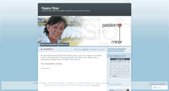 Desktop Screenshot of passionminer.wordpress.com
