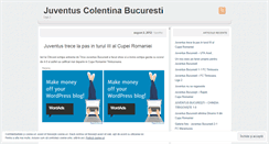 Desktop Screenshot of juventuscolentina.wordpress.com