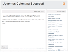 Tablet Screenshot of juventuscolentina.wordpress.com