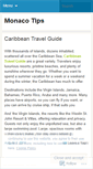 Mobile Screenshot of monacotips.wordpress.com
