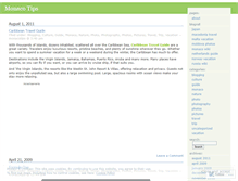 Tablet Screenshot of monacotips.wordpress.com