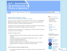 Tablet Screenshot of apfq.wordpress.com