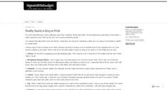 Desktop Screenshot of bigeatslittlebudget.wordpress.com