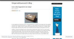 Desktop Screenshot of gingersdohavesouls.wordpress.com