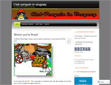 Tablet Screenshot of clubpinguininuruguay.wordpress.com