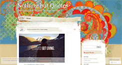 Desktop Screenshot of nothingbutquotes.wordpress.com
