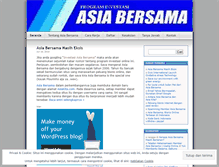 Tablet Screenshot of investasiasiabersama.wordpress.com