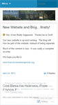 Mobile Screenshot of franciscansisterspeoria.wordpress.com