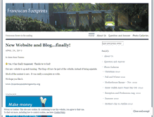 Tablet Screenshot of franciscansisterspeoria.wordpress.com