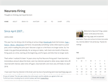 Tablet Screenshot of neurons.wordpress.com