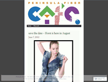 Tablet Screenshot of fibercafe.wordpress.com