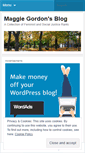 Mobile Screenshot of maggiegordon.wordpress.com