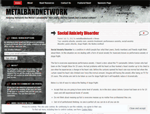 Tablet Screenshot of metalbandnetwork.wordpress.com
