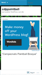 Mobile Screenshot of cdppaintball.wordpress.com