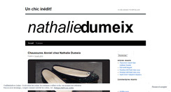 Desktop Screenshot of nathaliedumeix.wordpress.com