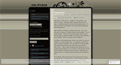 Desktop Screenshot of joalm.wordpress.com