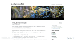 Desktop Screenshot of joseluisescobar.wordpress.com