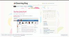 Desktop Screenshot of elearning09.wordpress.com