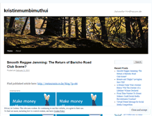 Tablet Screenshot of muthuikristin.wordpress.com