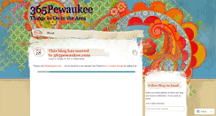 Desktop Screenshot of 365pewaukee.wordpress.com