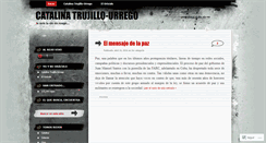 Desktop Screenshot of catalinatrujillo.wordpress.com