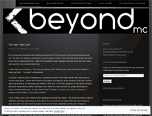 Tablet Screenshot of beyondmasters.wordpress.com