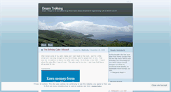 Desktop Screenshot of dreamtrekking.wordpress.com