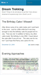 Mobile Screenshot of dreamtrekking.wordpress.com