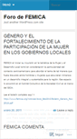 Mobile Screenshot of femica.wordpress.com