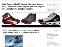 Tablet Screenshot of jualsepatusport.wordpress.com