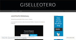 Desktop Screenshot of giselleotero.wordpress.com