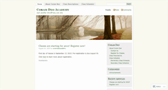 Desktop Screenshot of coramdeoacademy.wordpress.com