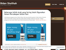 Tablet Screenshot of mulandari.wordpress.com