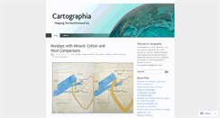 Desktop Screenshot of cartographia.wordpress.com