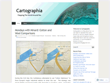 Tablet Screenshot of cartographia.wordpress.com