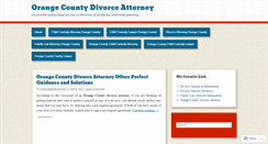 Desktop Screenshot of childcustodyattorneyinfo.wordpress.com