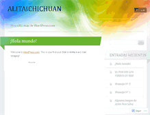 Tablet Screenshot of alitaichichuan.wordpress.com