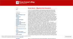 Desktop Screenshot of pavanskumar.wordpress.com