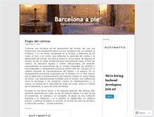 Tablet Screenshot of barcelonaapie.wordpress.com