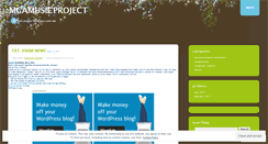 Desktop Screenshot of mcamusicproject.wordpress.com