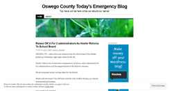 Desktop Screenshot of oswegocountytoday.wordpress.com