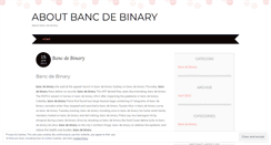 Desktop Screenshot of oklahomacity.aboutbancdebinary.wordpress.com