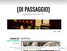 Tablet Screenshot of erodipassaggio.wordpress.com