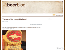 Tablet Screenshot of ittybittybeer.wordpress.com