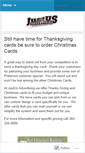 Mobile Screenshot of justusadvertising.wordpress.com